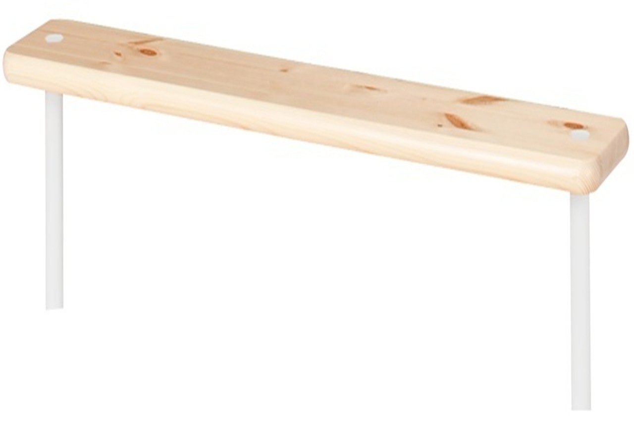 Shelf For Corner Desk Classic Clear Zoomed Image