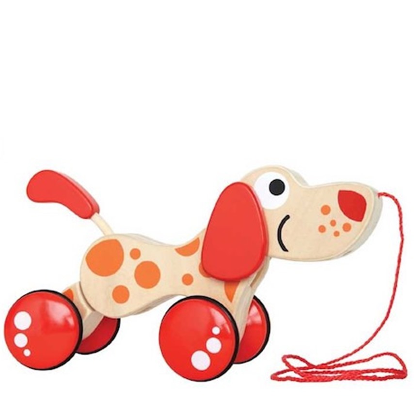 hape walk along puppy